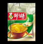 鸡精包装袋展开图