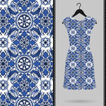 青花瓷礼服 中国风服饰