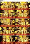 2017金色大气新年快乐视频