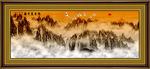 国画黄山