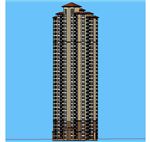 地中海风格建筑草图大师SU模型