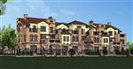 西班牙联排建筑草图大师SU模型