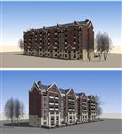英式住宅建筑草图大师SU模型