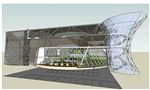 办公楼建筑草图大师SU模型