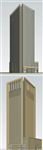 高层办公楼建筑草图大师SU模型