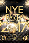 2017新年前夜派对海报