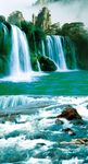 山水风景玄关