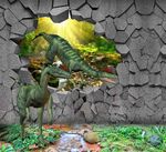 3d恐龙背景墙