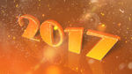 2017新年LOGO特效背景