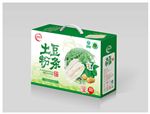 土豆粉条包装平面图