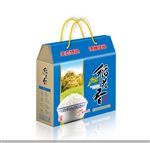 稻花香米包装平面图