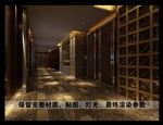 酒店过道效果图