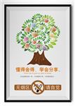 手绘企业文化挂图之分享