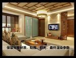 简中家居客厅效果图