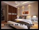 现代卧室设计效果图