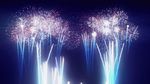 绽放的焰火