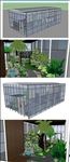 阳光房植物景观草图大师SU模型
