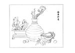 设计图稿 福寿如意