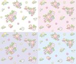碎花矢量