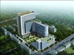 现代化多功能医院鸟瞰建筑效果图