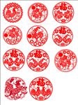 鸡剪纸