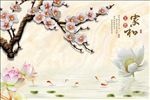 家和富贵中式背景墙