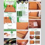 淘宝凉席竹凉席详情页模板