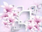 3D百合花