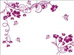 硅藻泥花纹