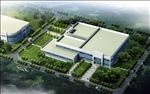 工厂局部鸟瞰建筑效果图