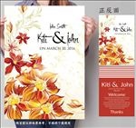 浪漫花卉展板