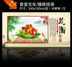 均衡营养食堂文化挂画海报展板