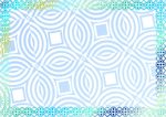 碧蓝天空 防伪证书纹