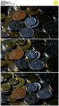 一堆硬币