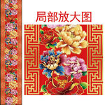 新中式牡丹花卉婚礼T台设计