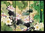 国画荷花