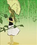 雨中漫步