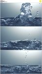 水花飞溅