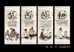 望闻问切展板