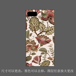 复古花卉手机壳图案设计