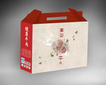 精品黄牛肉创意肉丸包装平展图