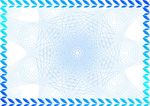 蓝海水 淘宝证书纹