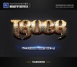 PS字体特效样式