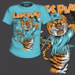 高清AI矢量图流行卡通印花图案