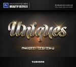 PS字体特效样式