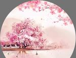 三生三世十里桃花大扇形