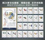 新24孝文化展板