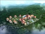 欧式建筑别墅规划山体设计图