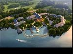 休闲海边别墅旅游酒店图