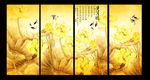 金色荷花